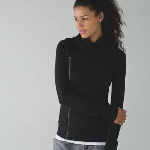 Lululemon Bhakti Wrap Yoga Black Jacket Size 6